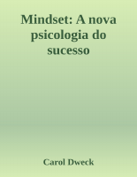 Mindset - A Nova Psicologia do Sucesso.epub